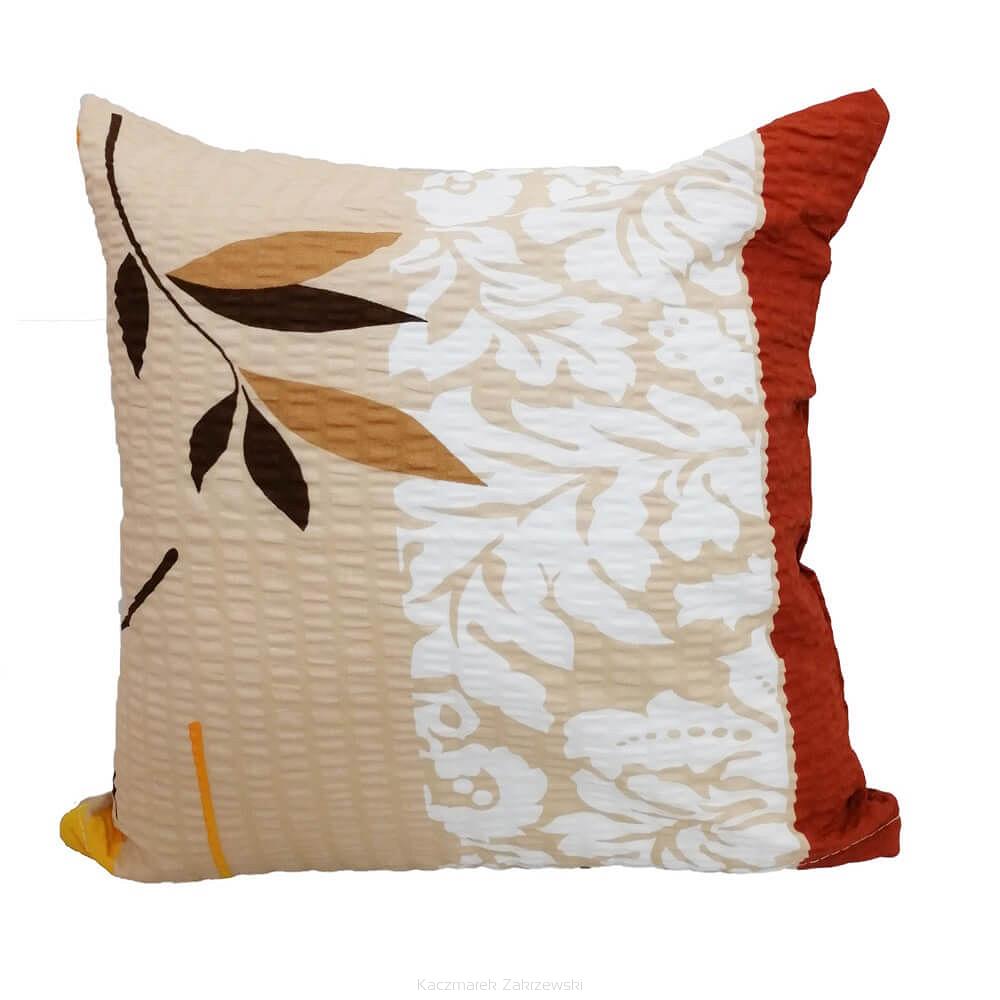 Poszewka z kory 40x40 wzór pomarańcza