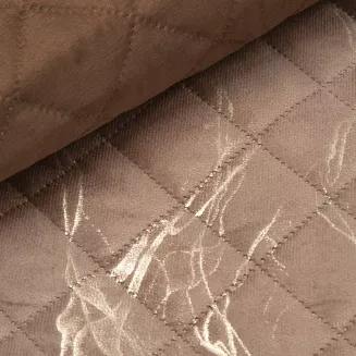 Narzuta dekoracyjna LUIZ 200x220 ciemnobeżowy