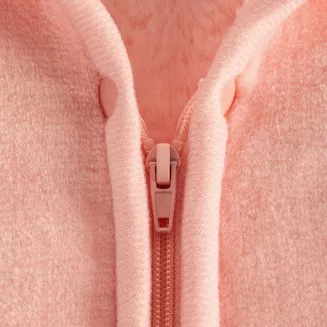 Kocyk dziecięcy na suwak Pierre Cardin BABY6 80x90 Eurofirany różowy miś