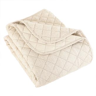 Narzuta dekoracyjna MOLLY 220x240cm pikowana strukuralna kremowa