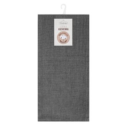 Komplet ścierek kuchennych 2 szt. KARIN 50x70 Eurofirany stalowy w pasy