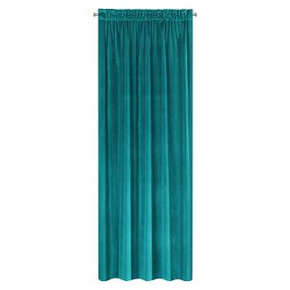 Zasłona gotowa na taśmie SAMANTA 140x270 Eurofirany turkusowy