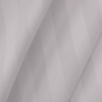 Poszewka satyna bambusowo-bawełniana STRIPE GREY 50x60 Darymex jednokolorowa szara