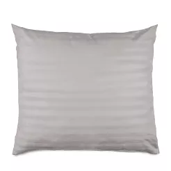 Poszewka satyna bambusowo-bawełniana STRIPE GREY 50x60 Darymex jednokolorowa szara