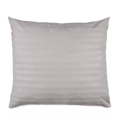 Poszewka satyna bambusowo-bawełniana STRIPE GREY 50x60 Darymex jednokolorowa szara