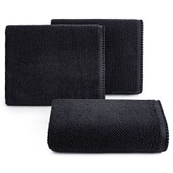Ręcznik bawełniany MABEL 70x140 Eurofirany czarny