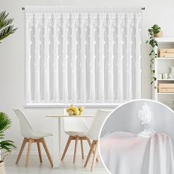 Firana gotowa na taśmie DIANA 350x160 Eurofirany biały