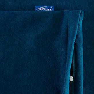 Poszewka dekoracyjna VELURI 40x40 Darymex ciemno niebieska