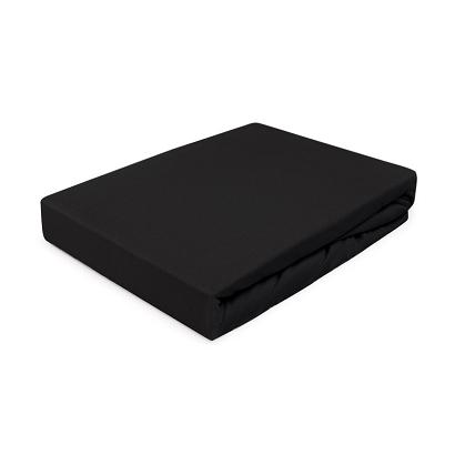Prześcieradło jersey z gumką 200x220 Darymex czarne