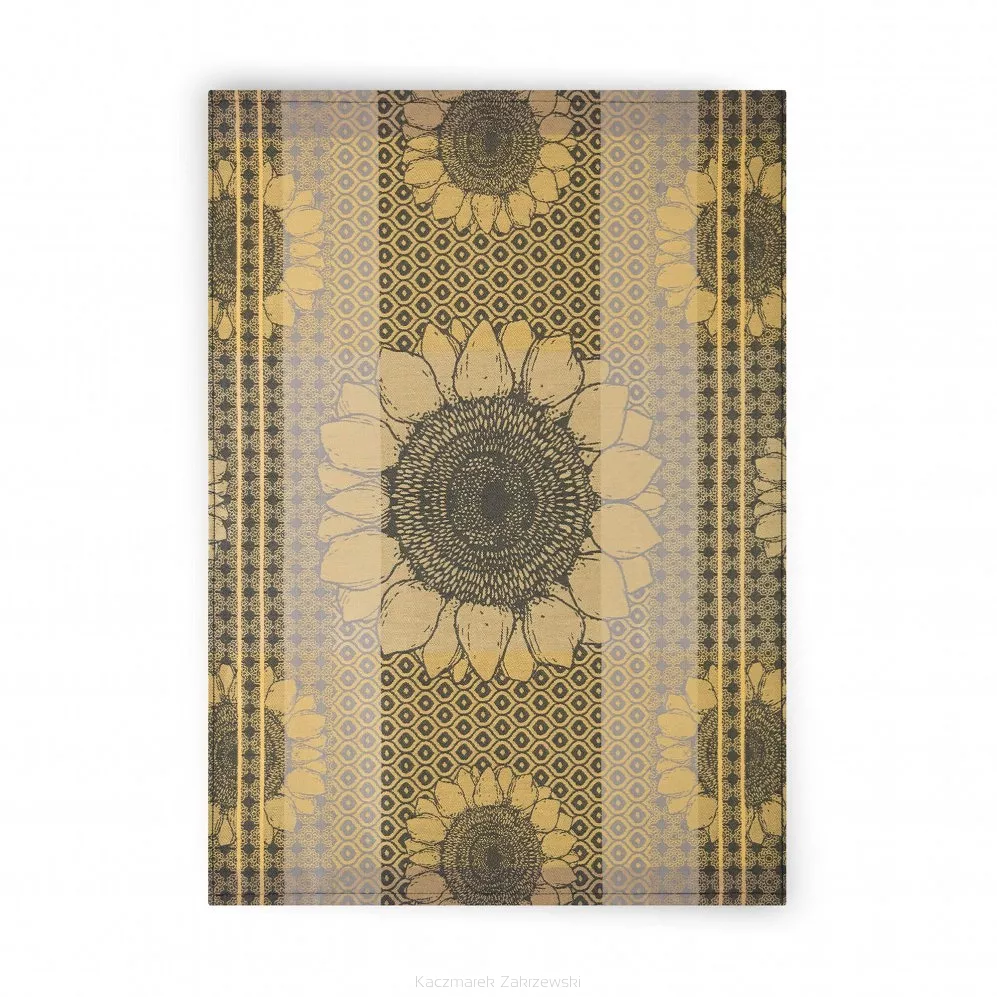 Ścierka kuchenna Sunflowers 50x70 Zwoltex GOAT brązowa
