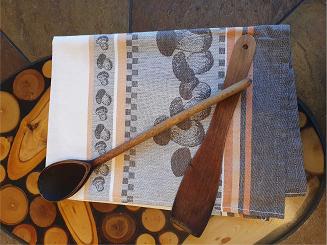 Ścierka kuchenna 50x70 Zwoltex wzór BOROWIK brązowy