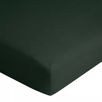 Prześcieradło jersey z gumką  160x200 Eurofirany butelkowy zielony