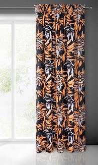 Zasłona gotowa na taśmie ZAS 140x250 Pierre Cardin Eurofirany brązowy