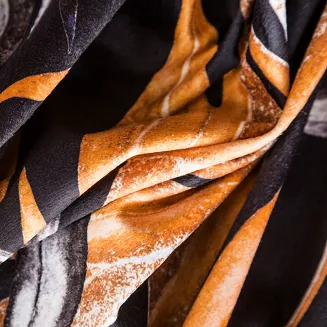 Zasłona gotowa na taśmie ZAS 140x250 Pierre Cardin Eurofirany brązowy