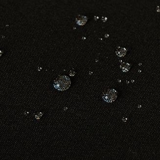 Zasłona gotowa na taśmie GARDENIA 140x220 wodoodporna ogrodowa czarna