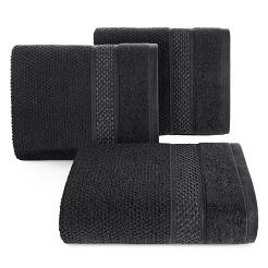 Ręcznik bawełniany DANNY 50x90 Eurofirany czarny