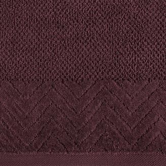 Ręcznik bawełniany LOREN 70x140 Eurofirany bordowy