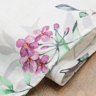 Obrus dekoracyjny NATU 140x280 Eurofirany biały