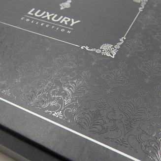 Pościel satyna bawełniana żakardowa MANDARIN 220x200 beżowa w geometrycznym wzorze