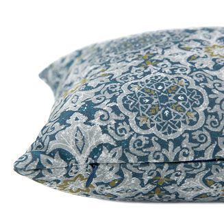 Poszewka dekoracyjna INTA-892 43x43 Darymex zamszowa jasno niebieska