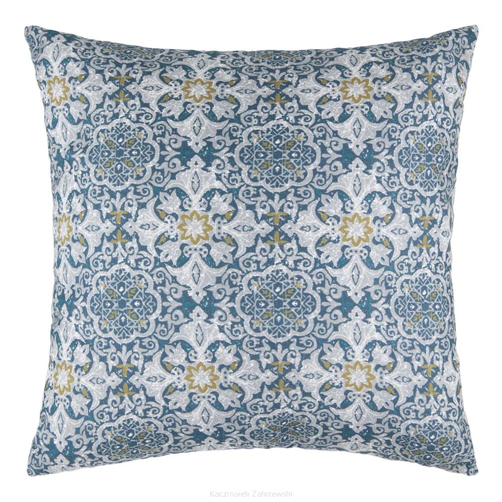 Poszewka dekoracyjna INTA-892 43x43 Darymex zamszowa jasno niebieska