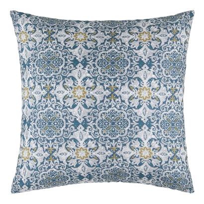 Poszewka dekoracyjna INTA 43x43 Darymex zamszowa jasno niebieska