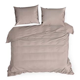 Pościel satynowa PUDE 220x200 Eurofirany pudrowy