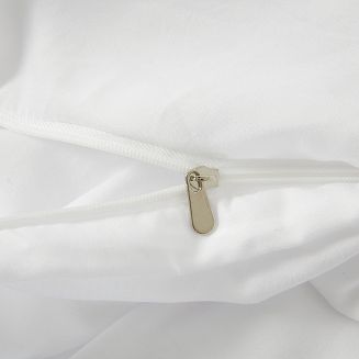 Biała świąteczna pościel w choinki 140x200 CHRISTMAS TREE