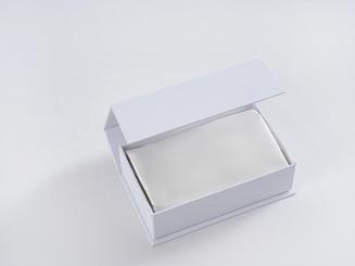 Jedwabna Poszewka 50x70 Biała