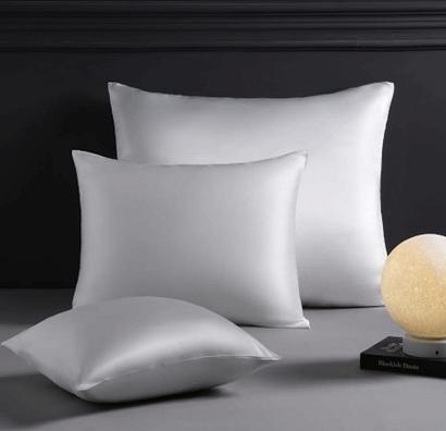 Jedwabna poszewka na poduszkę 50x70 jedwab morwowy biała