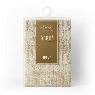 Obrus dekoracyjny ALINA 140x220 Eurofirany beżowy