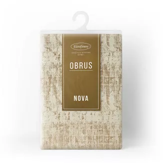 Obrus dekoracyjny ALINA 140x220 Eurofirany beżowy