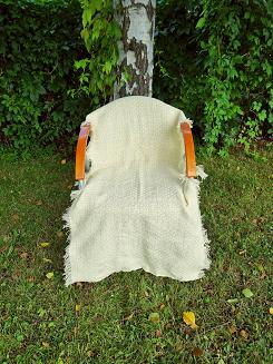 Komplet dekoracyjny narzuta 170x205 + 2x 60x170 masełkowy