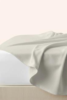 Prześcieradło flanelowe bez gumki 220x240 taupe