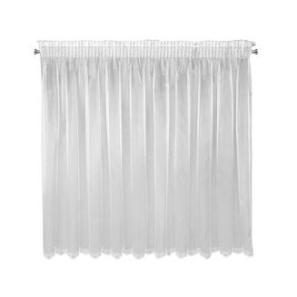 Firana gotowa na taśmie ELIZA 300x145 Eurofirany biały