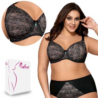 Biustonosz Soft AV 1755 miękki czarny