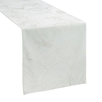 Obrus dekoracyjny BLINK 35x220 Eurofirany biały