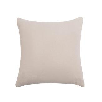 Poszewka bawełniana muślinowa 40x40 beżowa