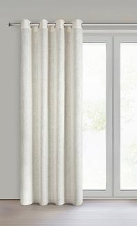 Zasłona gotowa na taśmie ELINA 140x250 Eurofirany naturalny