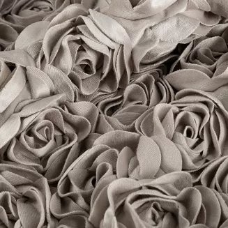Zasłona gotowa na przelotkach ROSES 140x250 Eva Minge Eurofirany beżowy