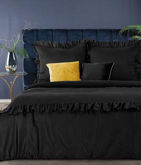 Pościel satynowa VENUS 160x200 Eurofirany czarny