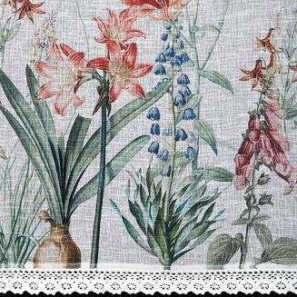 Firana gotowa na taśmie NEMEZJA 150x90 Eurofirany biały