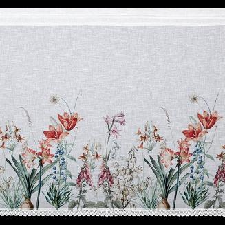 Firana gotowa na taśmie NEMEZJA 150x90 Eurofirany biały