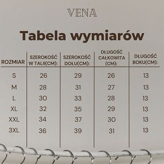 Stringi damskie z wysokim stanem i koronką Vena Eldar białe