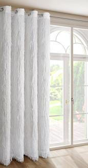 Zasłona gotowa na przelotkach AURORA 140x250 Eva Minge Eurofirany biały