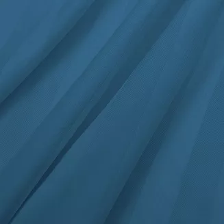 Pościel satyna bambusowo-bawełniana STRIPE CORNFLOWER 140x200 Darymex jednokolorowa chabrowa