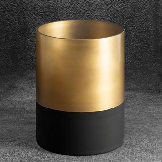 Świecznik dekoracyjny PEONIA5 Eurofirany czarny