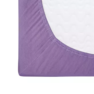Prześcieradło jersey z gumką 140x200 Darymex lawendowe