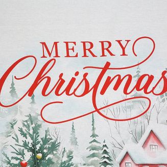 Komplet pościeli świąteczny POS 160x200 Eurofirany czerwony