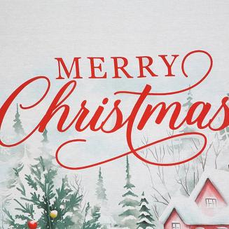 Komplet pościeli świąteczny POS 160x200 Eurofirany czerwony